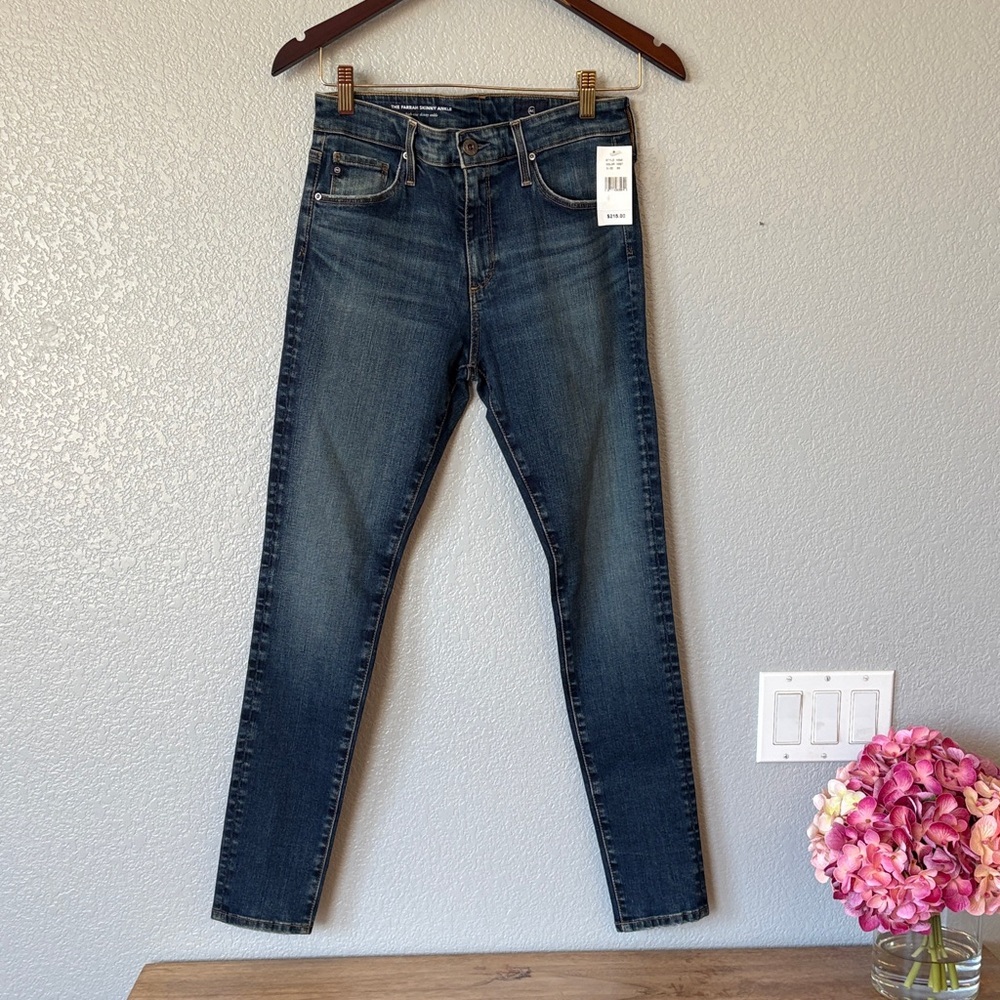 Ag Adriano Goldschmied Women's Blue Skinny Jeans